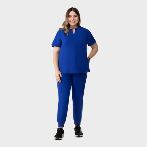 Halo Two Pocket Top Royal Blue
