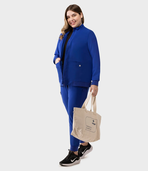Scrub Jacket Royal Blue