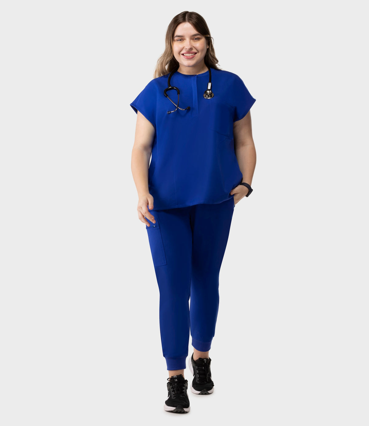 Oversized Top Royal Blue