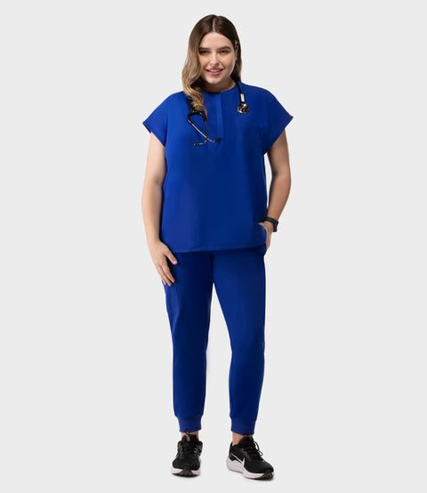 Oversized Top Royal Blue