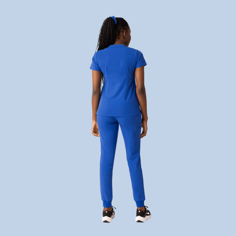 Halo Two Pocket Top Royal Blue