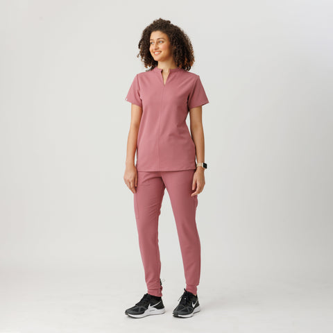Halo Two Pocket Top Mauve