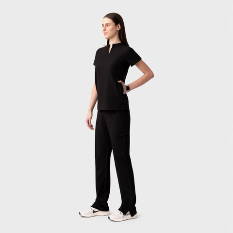 Halo Two Pocket Top Black