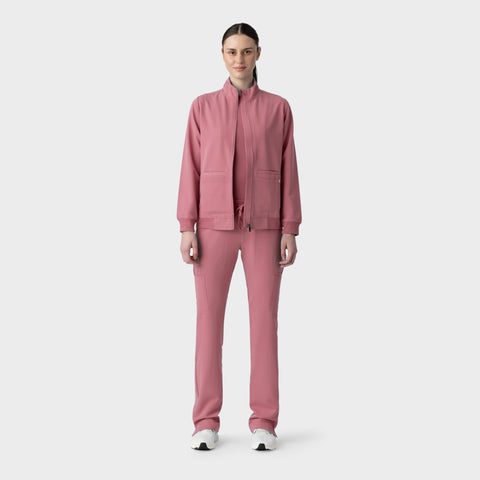 Scrub Jacket Mauve