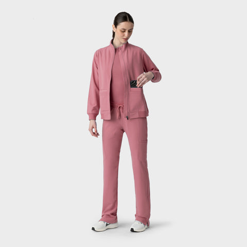 Scrub Jacket Mauve