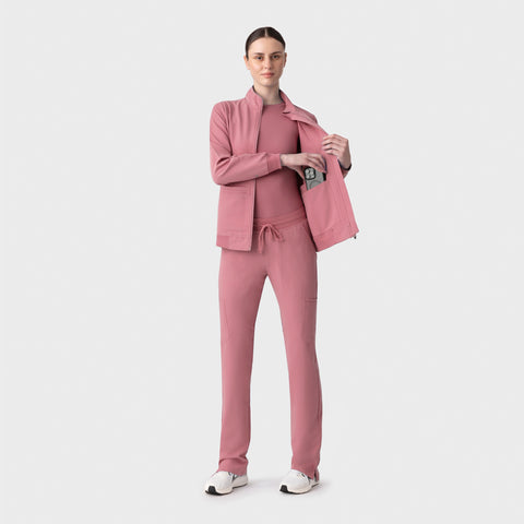 Scrub Jacket Mauve