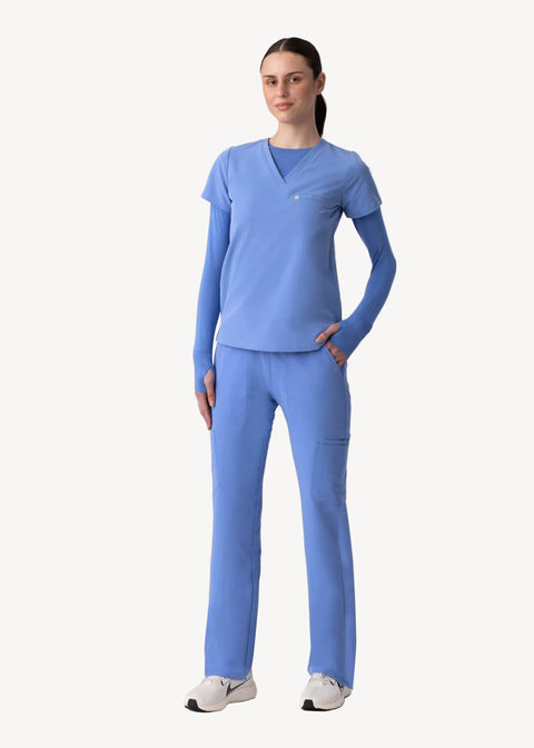 Aura One Pocket Top Ceil Blue