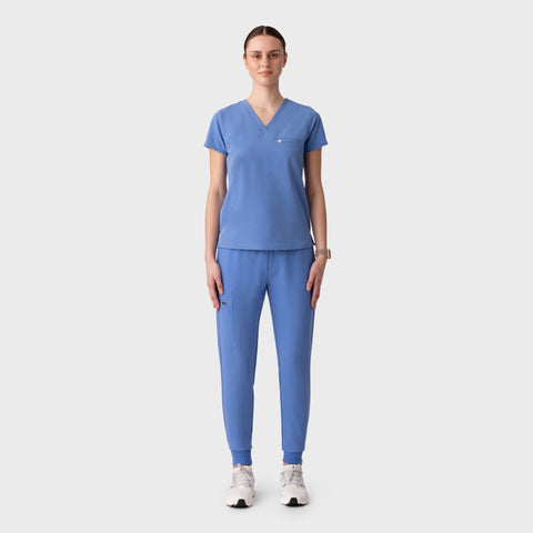 Aura One Pocket Top Ceil Blue