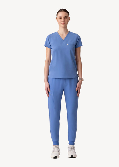 Aura One Pocket Top Ceil Blue