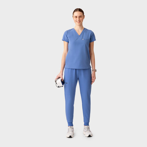 Aura One Pocket Top Ceil Blue