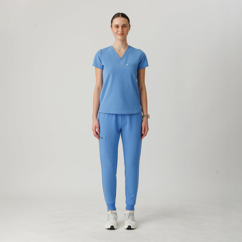 Aura One Pocket Top Ceil Blue