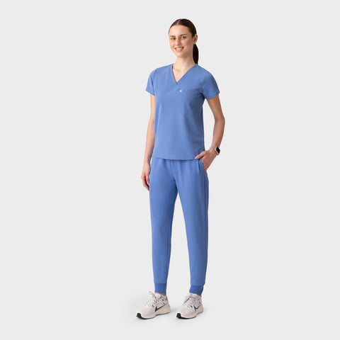 Aura One Pocket Top Ceil Blue