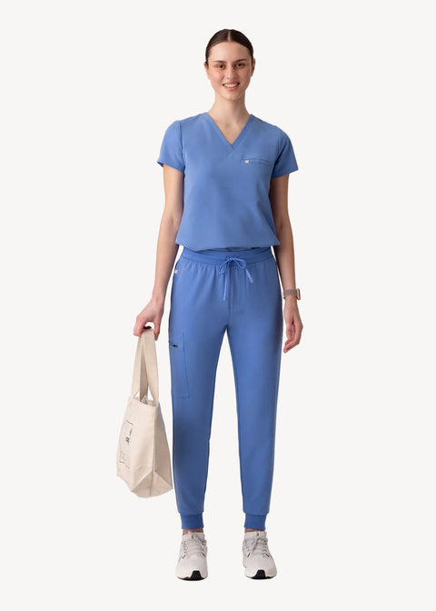 Aura One Pocket Top Ceil Blue
