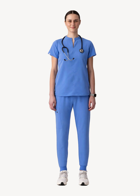 Halo Two Pocket Top Ceil Blue