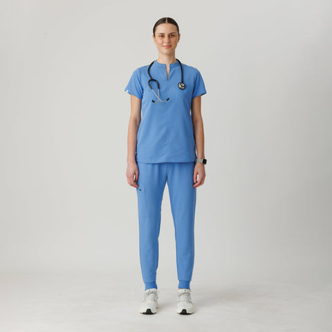 Halo Two Pocket Top Ceil Blue