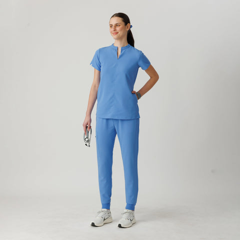 Halo Two Pocket Top Ceil Blue