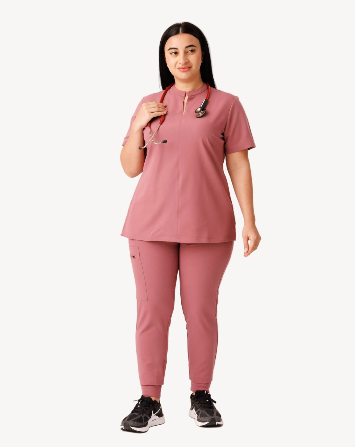 Halo Two Pocket Top Mauve