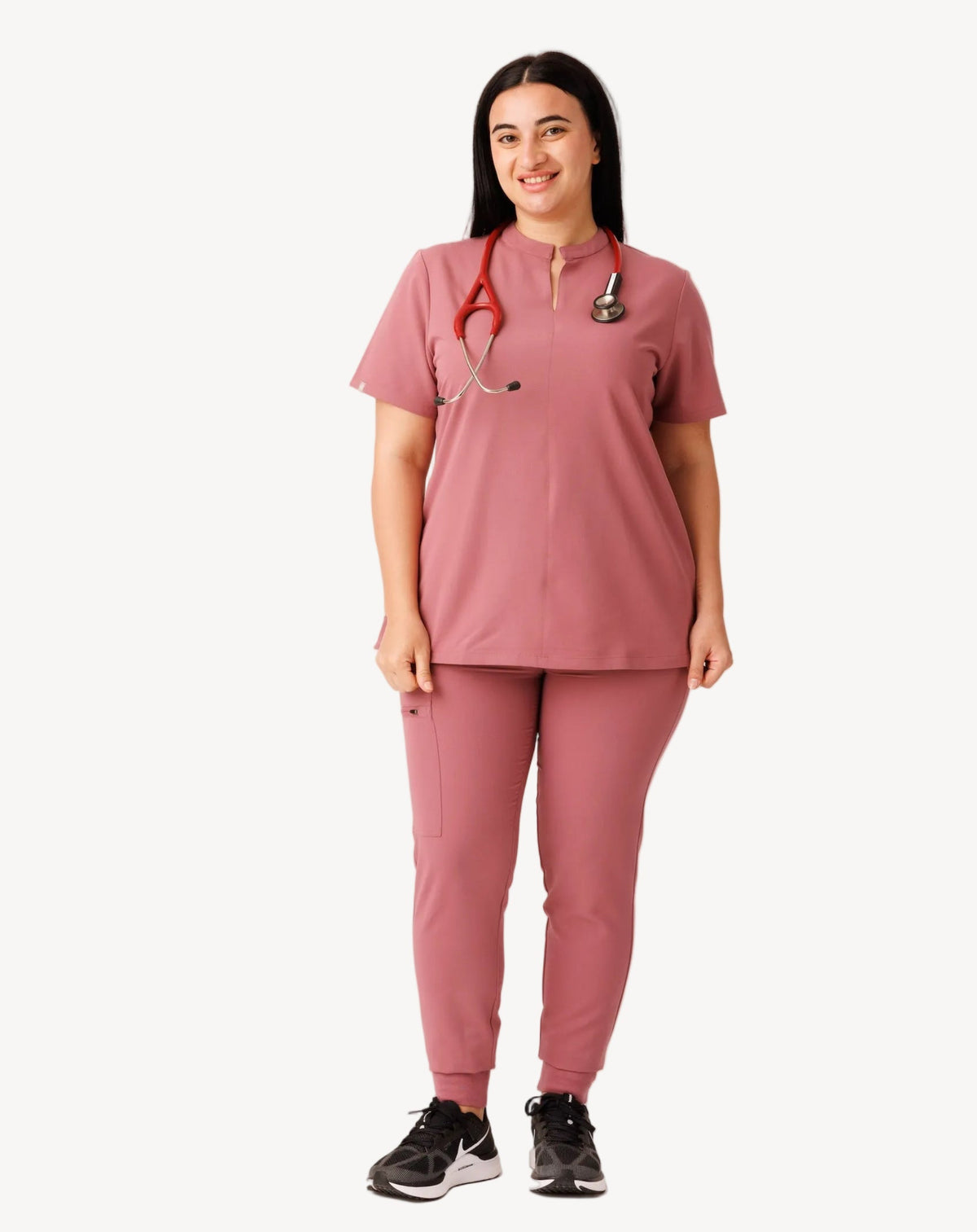 Halo Two Pocket Top Mauve
