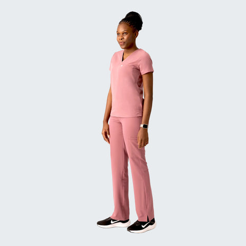 Aura One Pocket Top Mauve