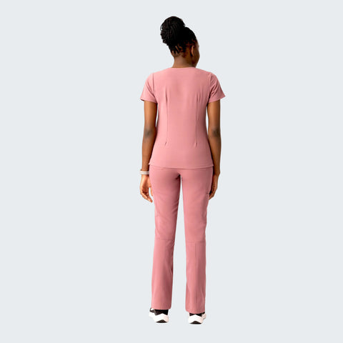 Aura One Pocket Top Mauve