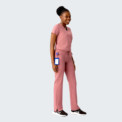 Aura One Pocket Top Mauve
