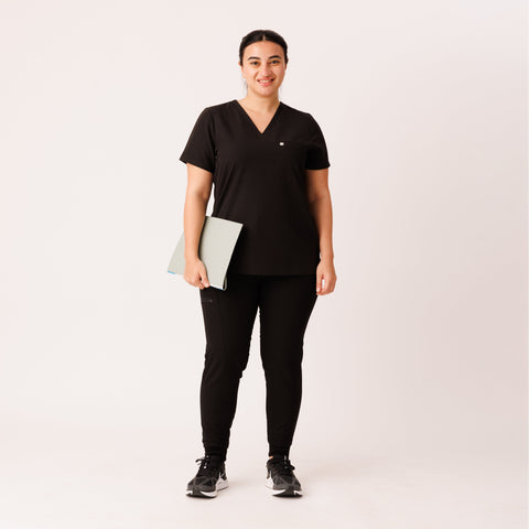 Aura One Pocket Top Black