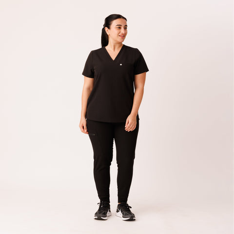 Aura One Pocket Top Black