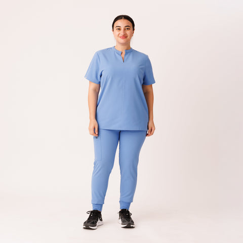 Halo Two Pocket Top Ceil Blue