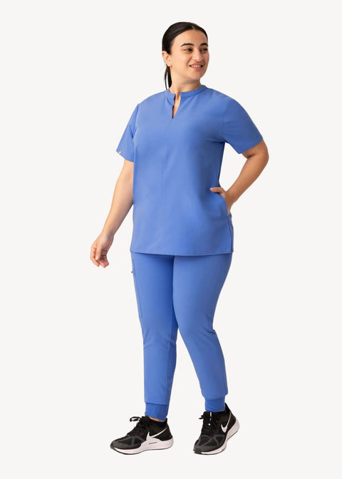 Halo Two Pocket Top Ceil Blue