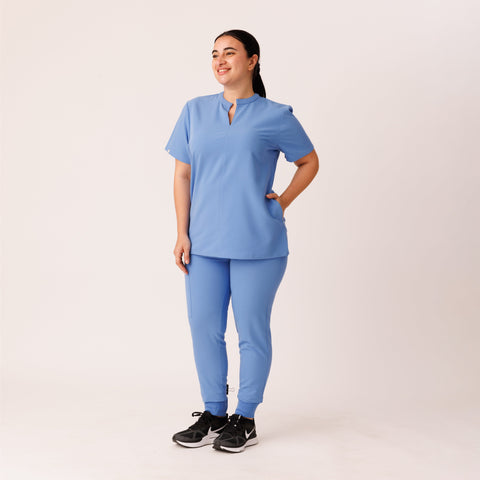 Halo Two Pocket Top Ceil Blue