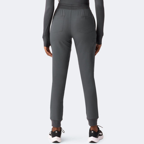 High Waist Joggers Pewter