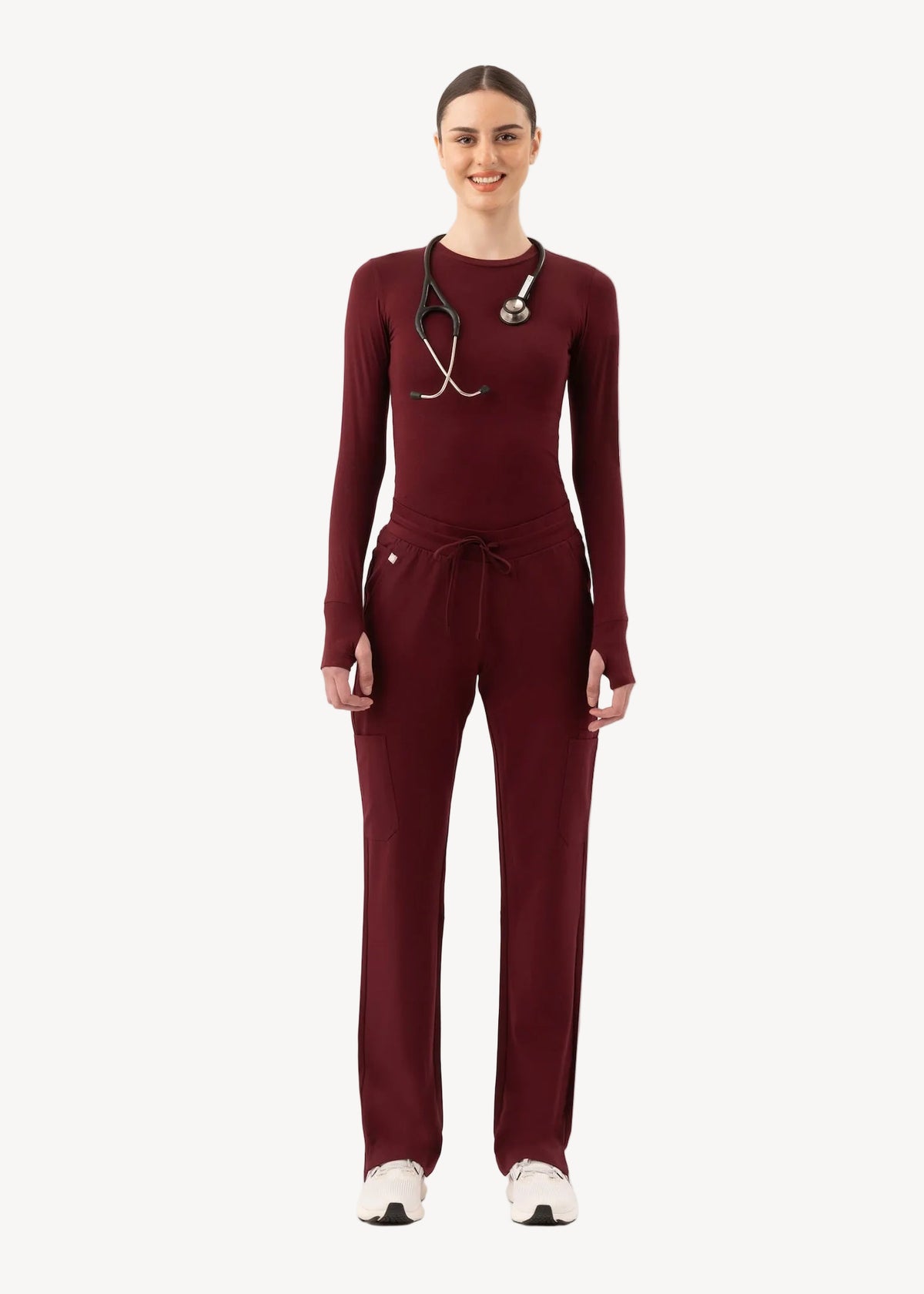 Under Scrub Burgundy