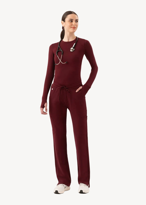 Under Scrub Burgundy