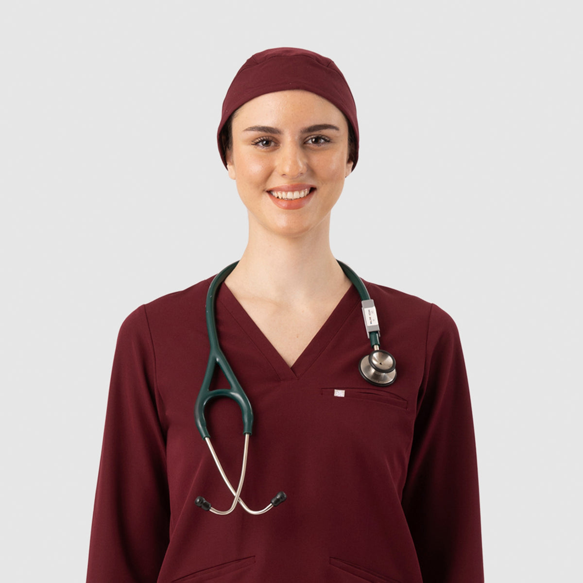 Scrub Cap Burgundy