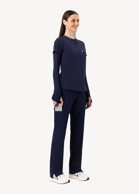 Under Scrub Navy