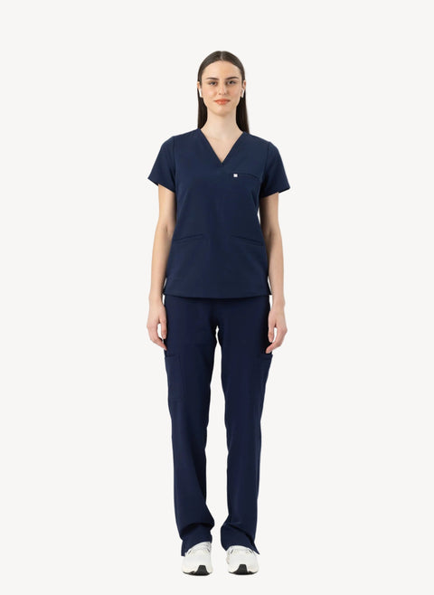 Prana Three Pocket Top Navy