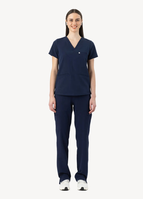Prana Three Pocket Top Navy