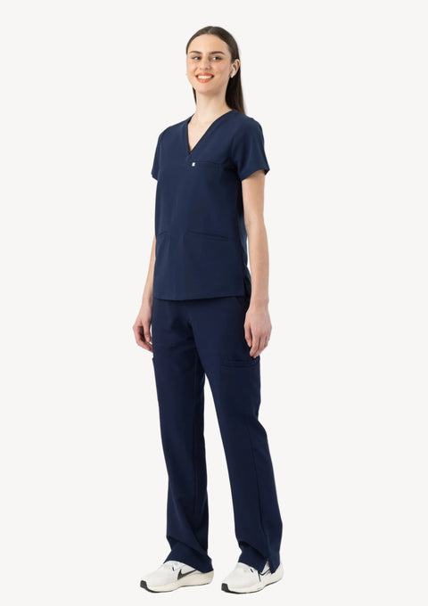 Prana Three Pocket Top Navy
