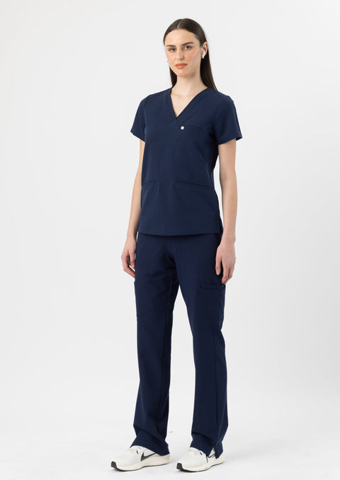 Prana Three Pocket Top Navy
