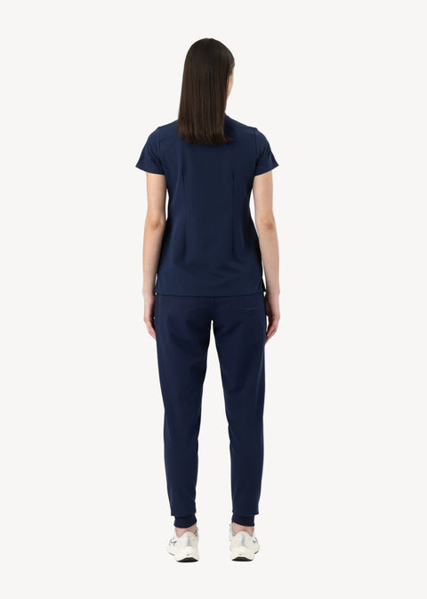 Halo Two Pocket Top Navy