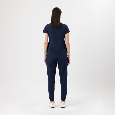 Halo Two Pocket Top Navy