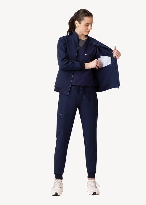 Scrub Jacket Navy