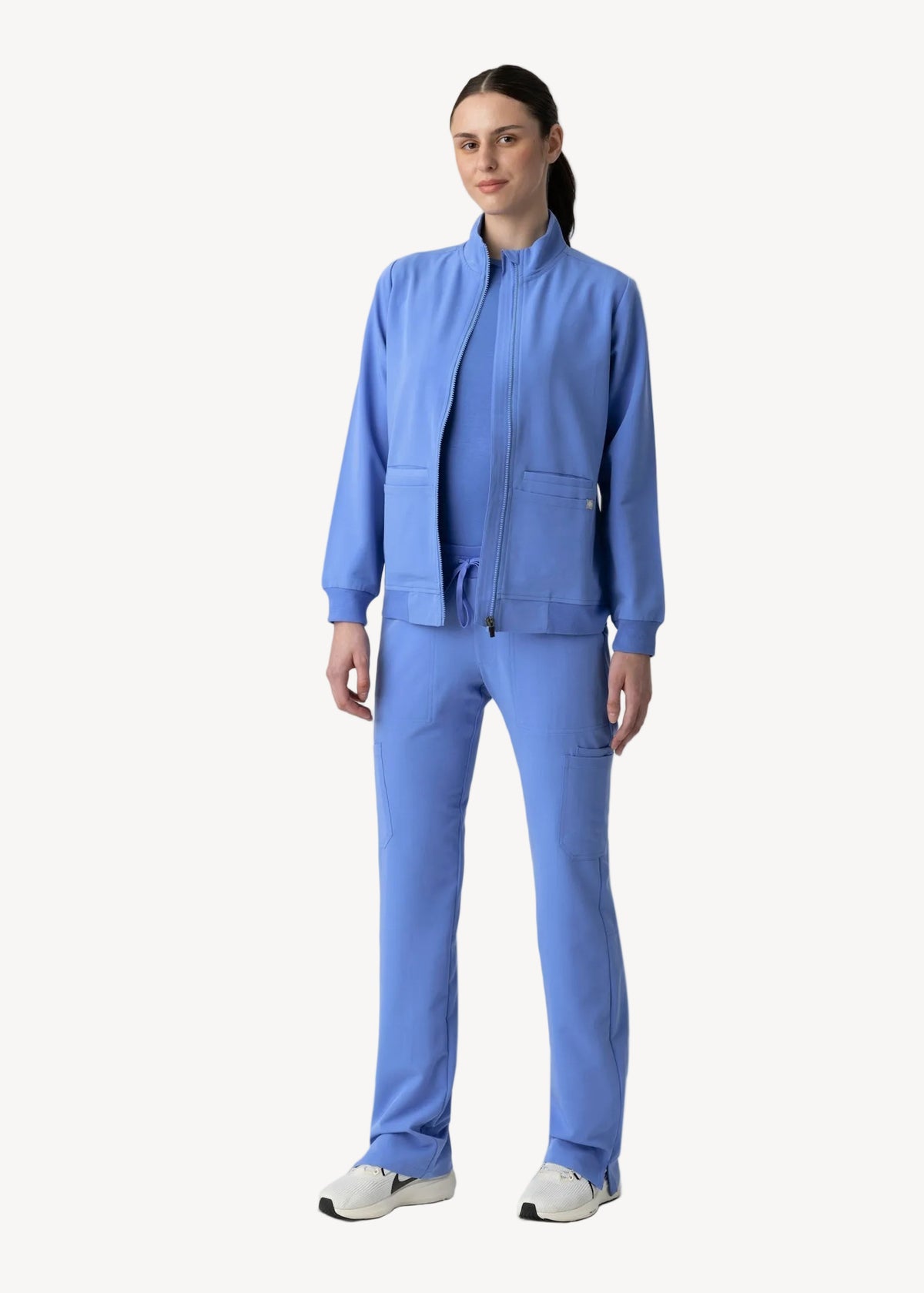 Scrub Jacket Ceil Blue