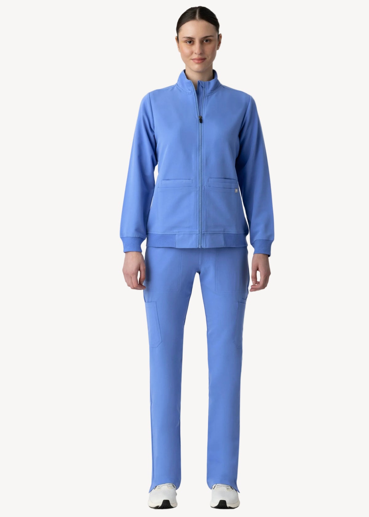 Scrub Jacket Ceil Blue