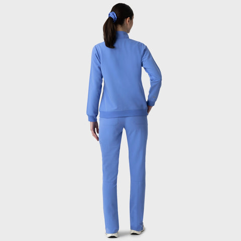 Women's Scrub Jacket Ceil Blue