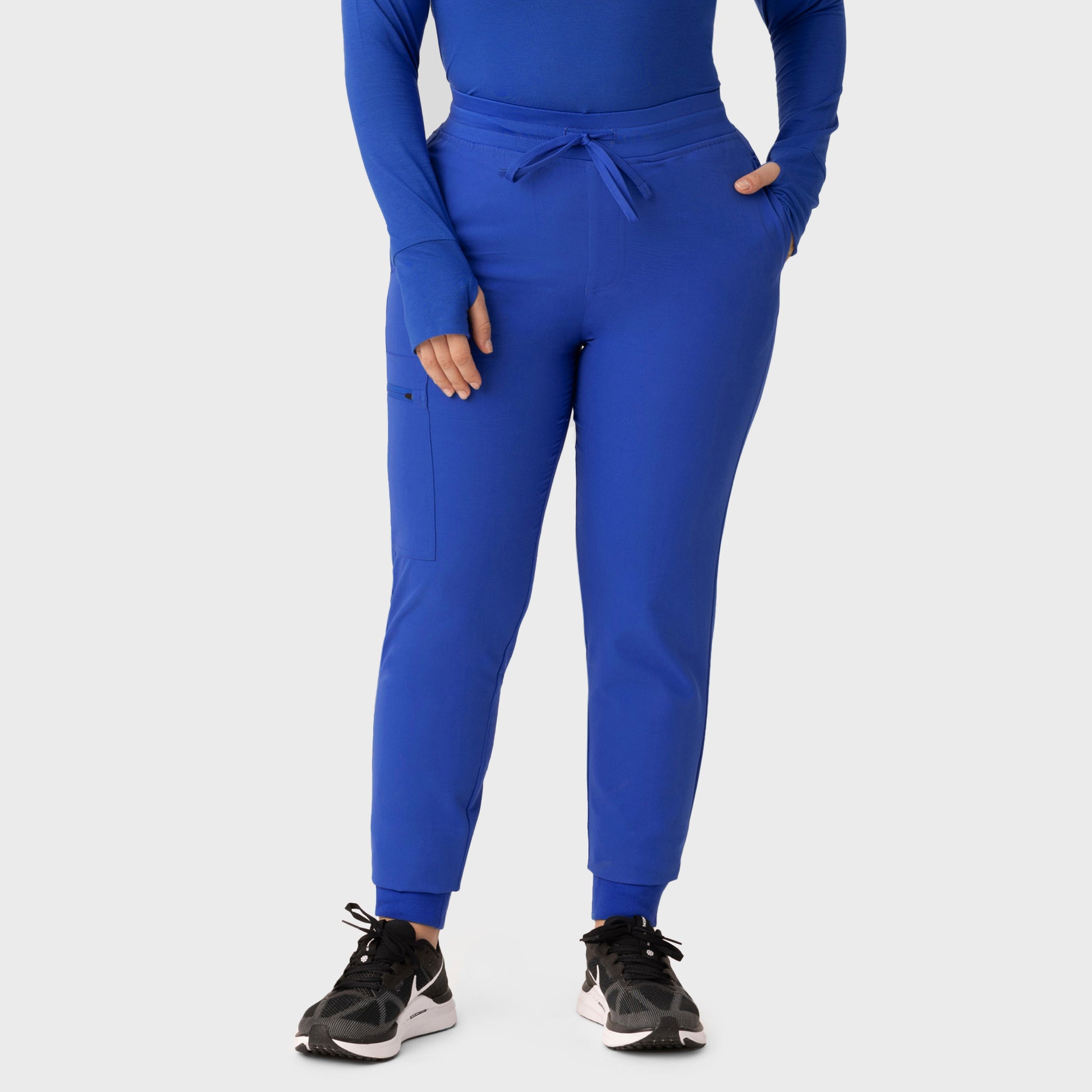 Royal blue joggers womens online