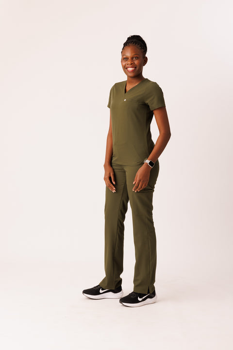Women's Cargo Pants Olive