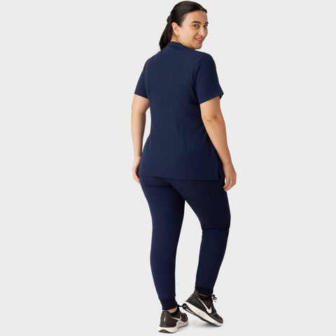 Women's High Waist Joggers Navy