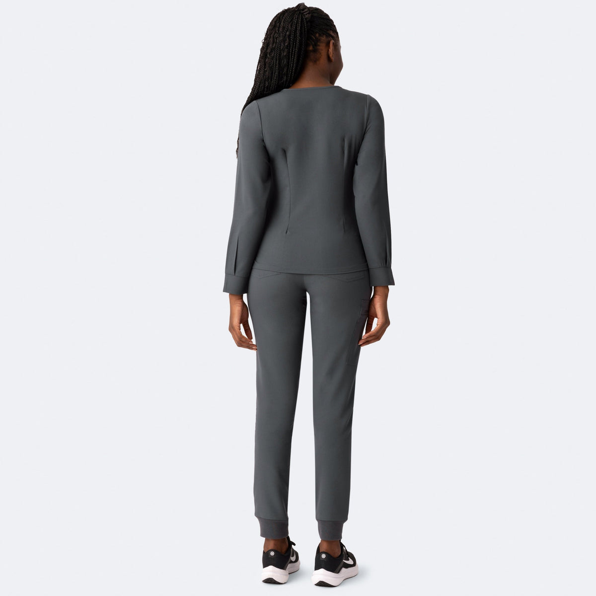 High Waist Joggers Pewter