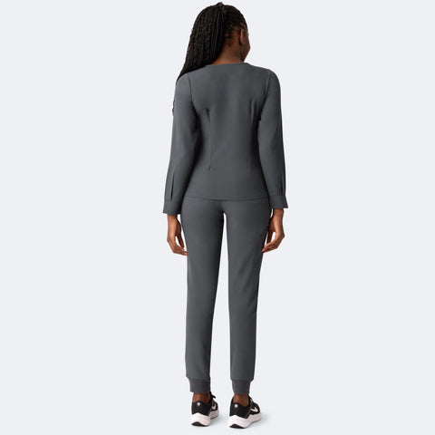 High Waist Joggers Pewter